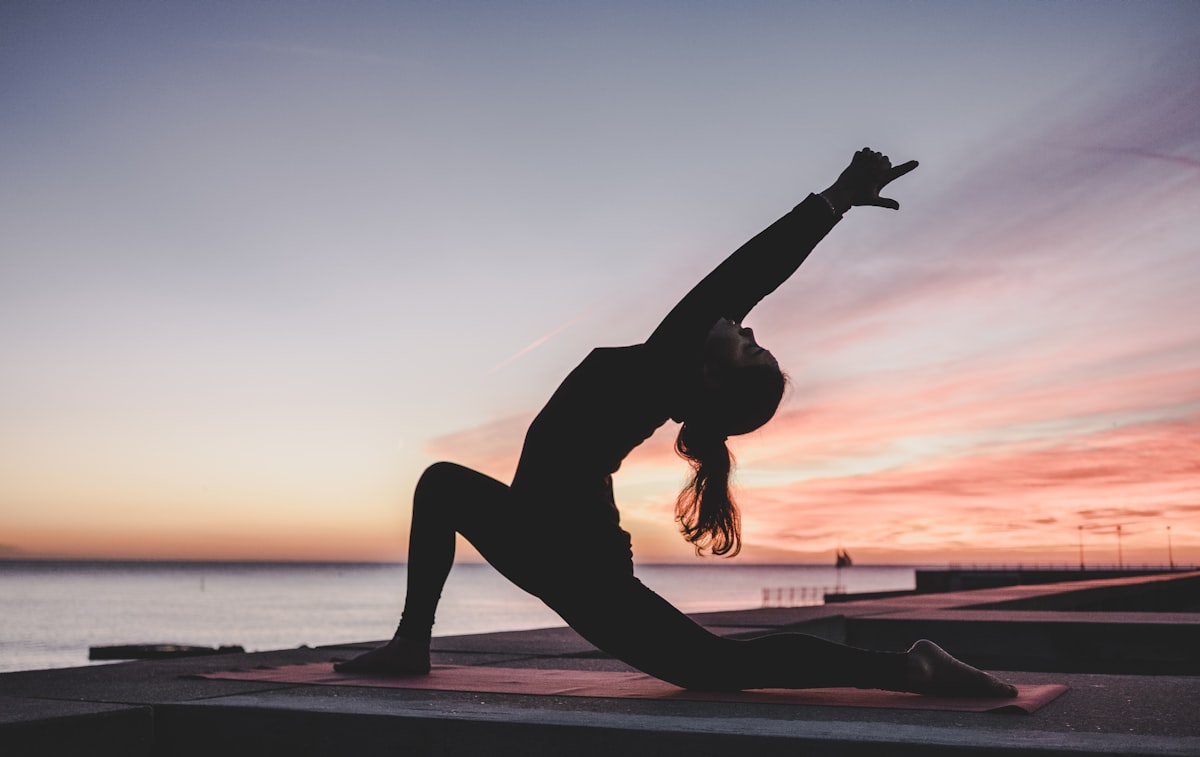 Personal yoga session